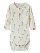 Nbmgavo Elm Ls Slim Body Lil Noos Lil'Atelier Cream