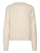 Alpaca Blend Relaxed Sweater Calvin Klein Cream