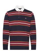 Yarn Dyed Striped Heavy Rugger GANT Navy