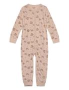 Jumpsuit Ls - Aop CeLaVi Beige