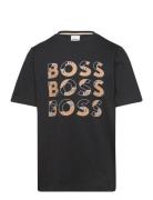 Short Sleeves Tee-Shirt BOSS Black