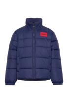 Puffer Jacket Hugo Kids Blue