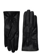 Gloves With Gathered Detail Mango Black