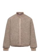 Bomber Jacket Wool W. Lining Huttelihut Beige