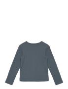 T-Shirt Ls Rib Huttelihut Blue