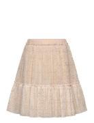 Skirt Gold Tulle Huttelihut Beige