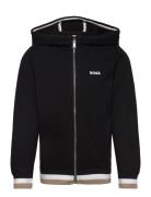 Hooded Cardigan BOSS Black