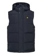 Padded Hooded Gilet Lyle & Scott Black