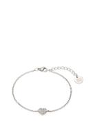 Dawn Crystal Bracelet Clear/Silver Bud To Rose Silver