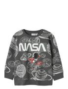 Nmmdaim Nasa Nreg Sweat Bru Nas Name It Grey
