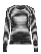 Cwamy Stripe - T-Shirt Claire Woman Navy