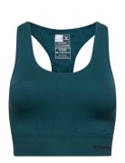 Hmltif Seamless Sports Top Hummel Green