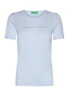 Short Sleeves T-Shirt United Colors Of Benetton Blue