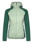 W Insulated Hybrid Hood Peak Performance Green