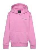 Jr Logo Hood Sweatshirt Peak Performance Pink