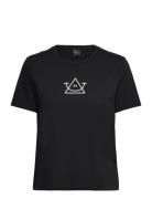 W Explore Graphic Tee Peak Performance Black