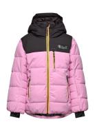 Jr. Ski Jacket - Quilt Color Kids Pink