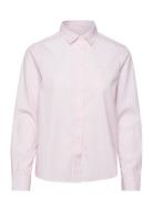 Reg Classic Poplin Striped Shirt GANT Pink