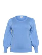 Kclizzy Ls Pullover Kaffe Curve Blue