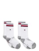 Th Kids Iconic Sports Sock 2P Tommy Hilfiger White