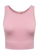 Onpjaia Life Un Sl Seam Short Top Noos Only Play Purple