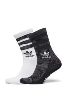 Camo Crew Sock 2Pp Adidas Originals Patterned