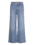 Catherin Culotte High-Rise Jeans Mango Blue