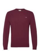 Extrafine Lambswool C-Neck GANT Burgundy