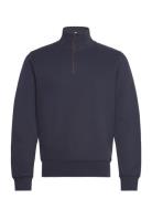 Sacker Rib Half Zip GANT Navy