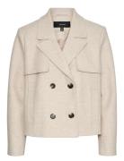 Vmfortunesheila Short Jacket Ga Boo Vero Moda Cream