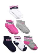 6Q-6Pk Quarter Sock Nike Patterned