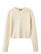 Nlflodet Ls Short S Knit LMTD Cream