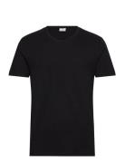 100% Cotton Slim-Fit V-Neck T-Shirt Mango Black