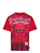 Lwtaffy 118 - T-Shirt S/S LEGO Kidswear Red