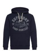 Lo-Fi Outdoors Relaxed Hood Superdry Navy