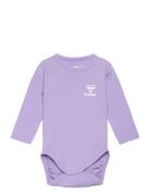 Hmlmino Body L/S Hummel Purple