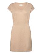 Linen Blend Dress GANT Beige