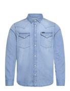 Regular Western Shirt Lee Jeans Blue