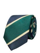 Slhtorben Silk Tie Selected Homme Green