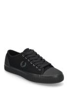 Hughes Low Canvas Fred Perry Black