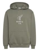 Airborne Hooded Sweatshirt Makia Khaki