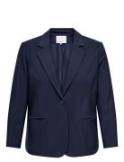 Cartravel L/S Fit Blazer Tlr ONLY Carmakoma Navy