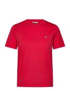 Reg Shield Ss T-Shirt GANT Red