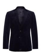 Slim Cord Suit Jacket GANT Navy