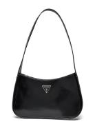 Arnela Top Zip Shoulder Bag GUESS Black