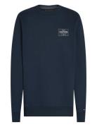 Monotype Label Sweatshirt Tommy Hilfiger Navy