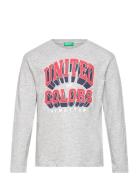 T-Shirt L/S United Colors Of Benetton Grey