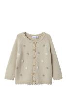Nbfbilili Ls Knit Card Name It Beige