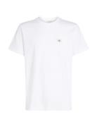 Woven Label Regular Tee Calvin Klein Jeans White