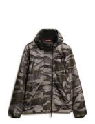 Hooded Mtn Windbreaker Jacket Superdry Sport Grey